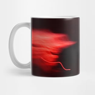 Red blurry lights Mug